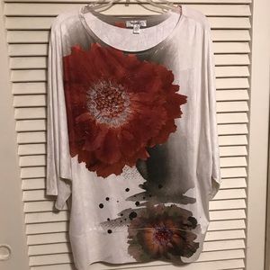 Beautiful dressbarn beaded top